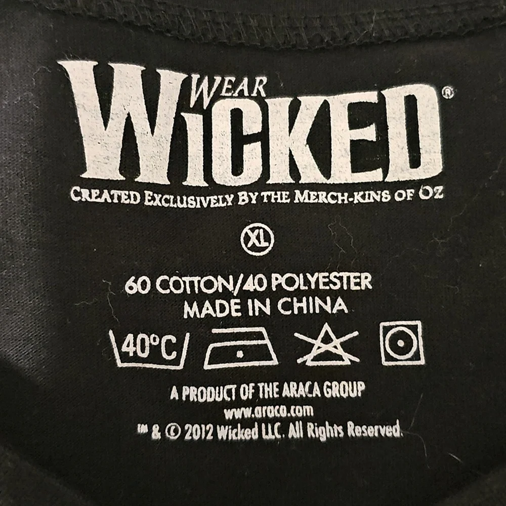 Wear Wicked Witches Short-sleeve V-neck Tee Youth XL
